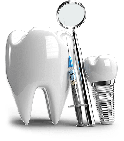 Dental team collaborating